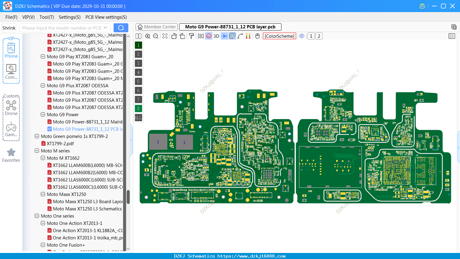 Motorola Moto G9 Power-88731_1_12 PCB Layer